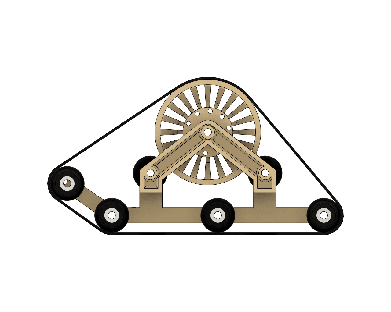 RC Snow tracks 3d model