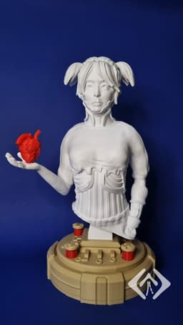 Cyber Girl - System Override Heart Engaged 3d model