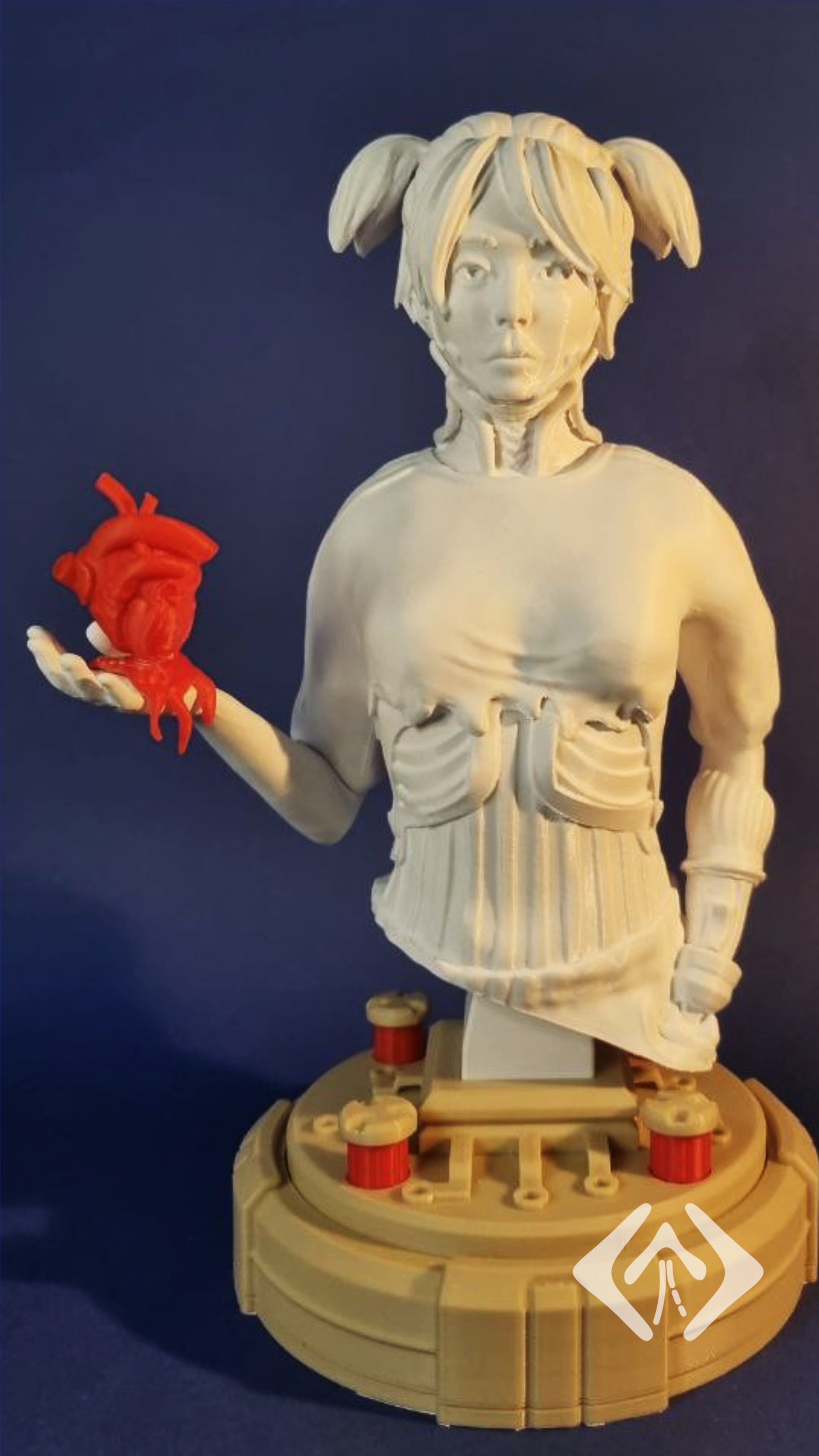 Cyber Girl - System Override Heart Engaged 3d model