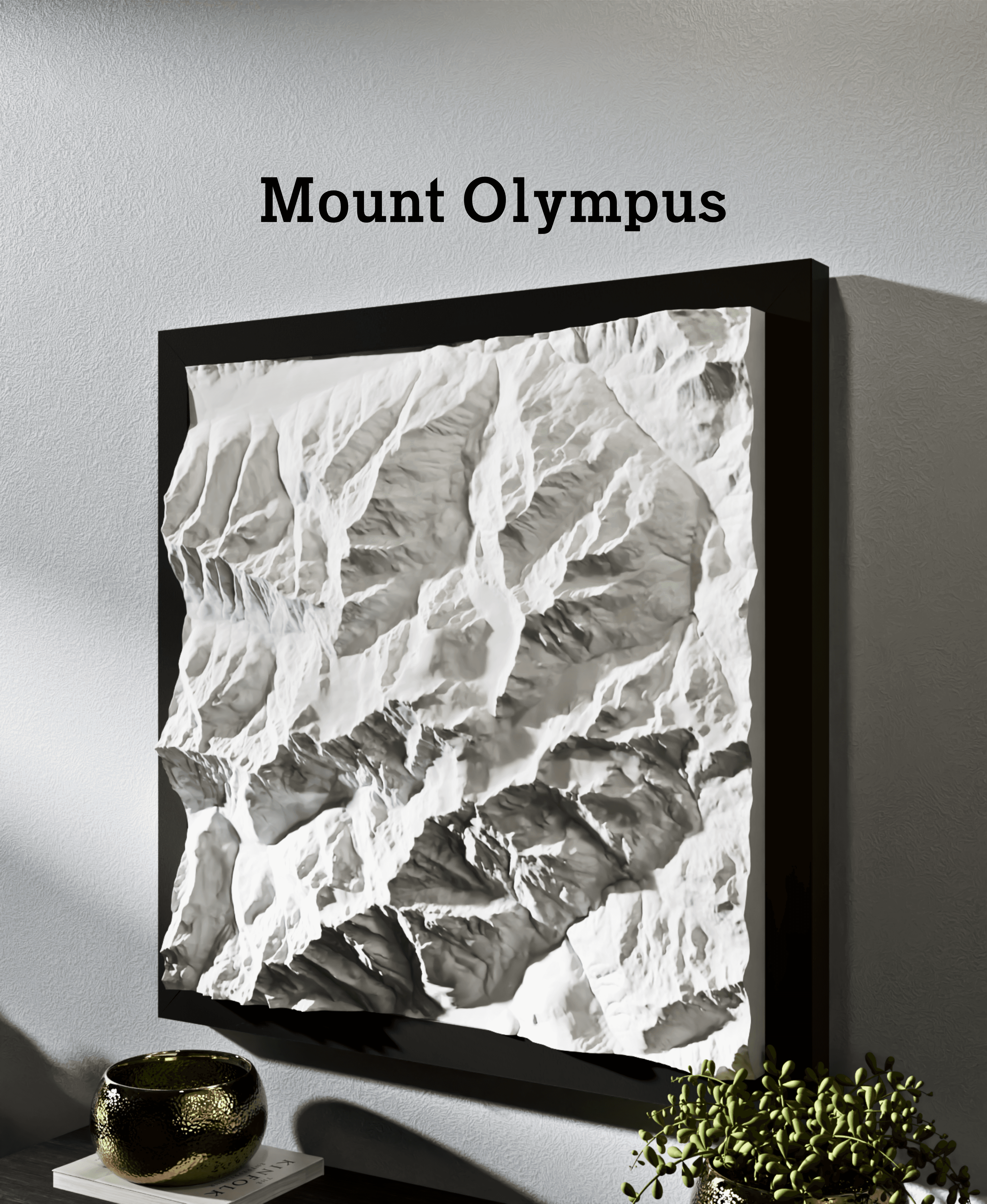 Mount Olympus (Washington) 3d model