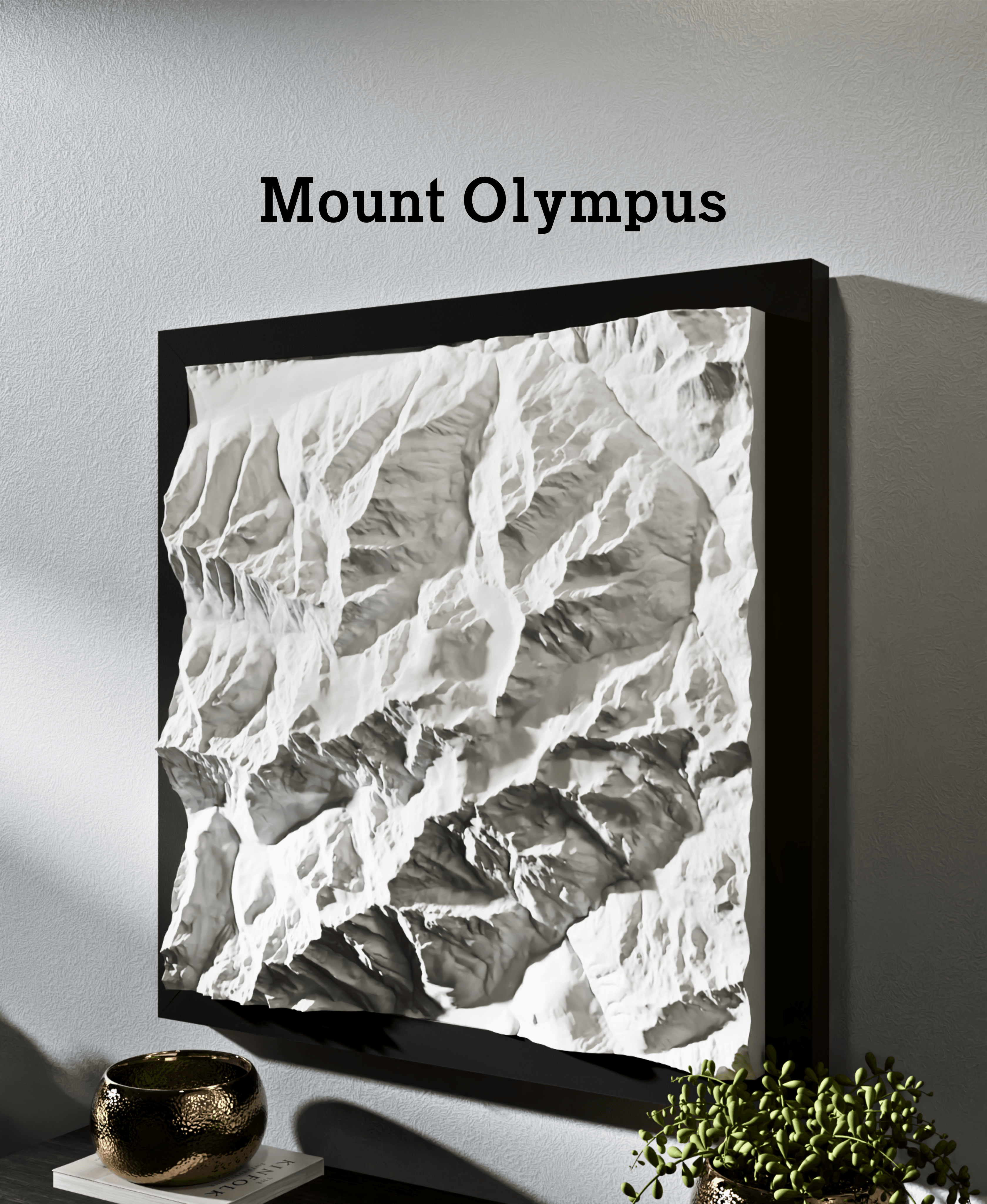 Mount Olympus (Washington) 3d model