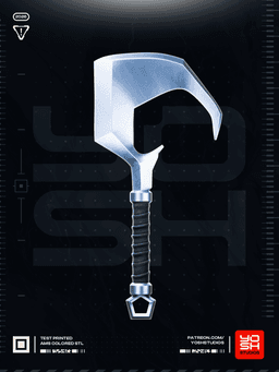 Lobo's Hook 3D Printer STL 3d model