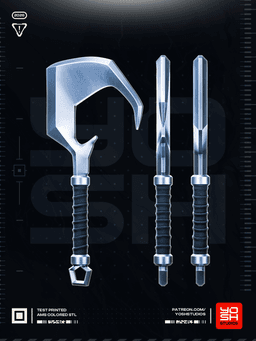 Lobo's Hook 3D Printer STL 3d model
