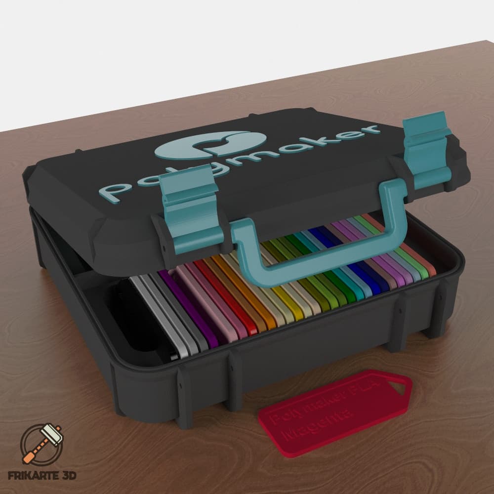 Polymaker Filament Swatch Box 3d model