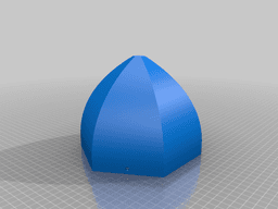 Hexagonal Based Pyramid Hanging Planter remix and redux 3d model
