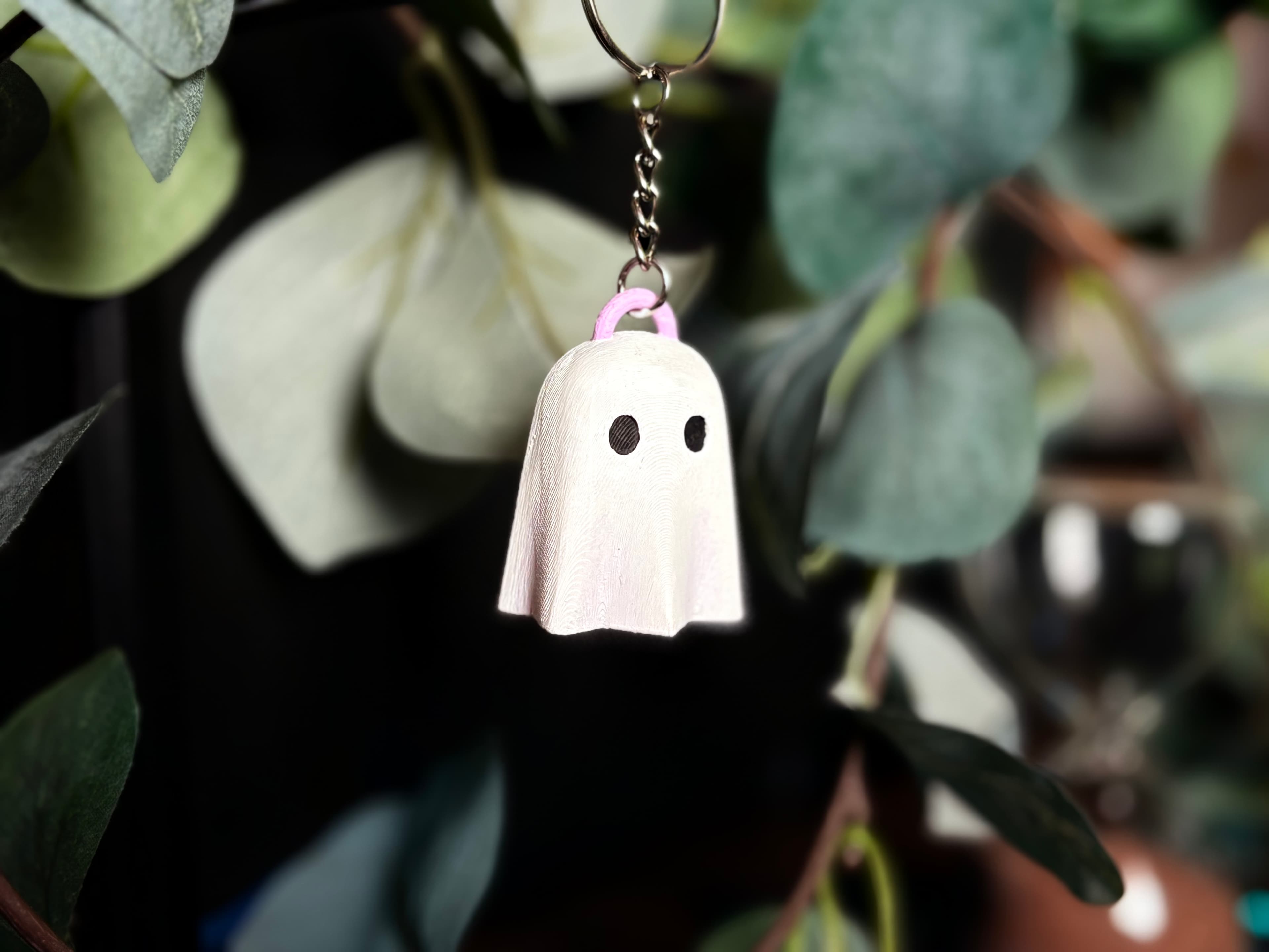 Ghost keychain 3d model