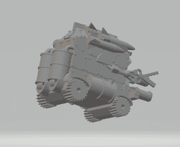 FHW Milk Carton Car concept 3d model