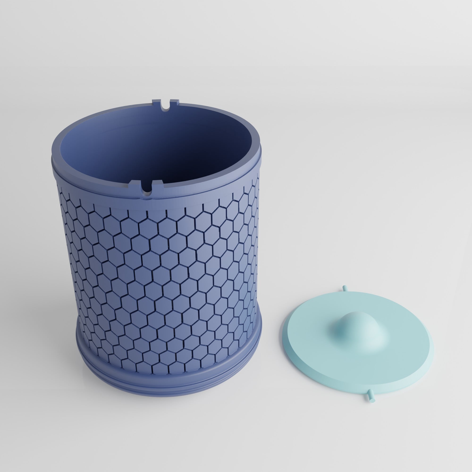 Mini trash Bin 3d model