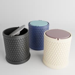 Mini trash Bin 3d model