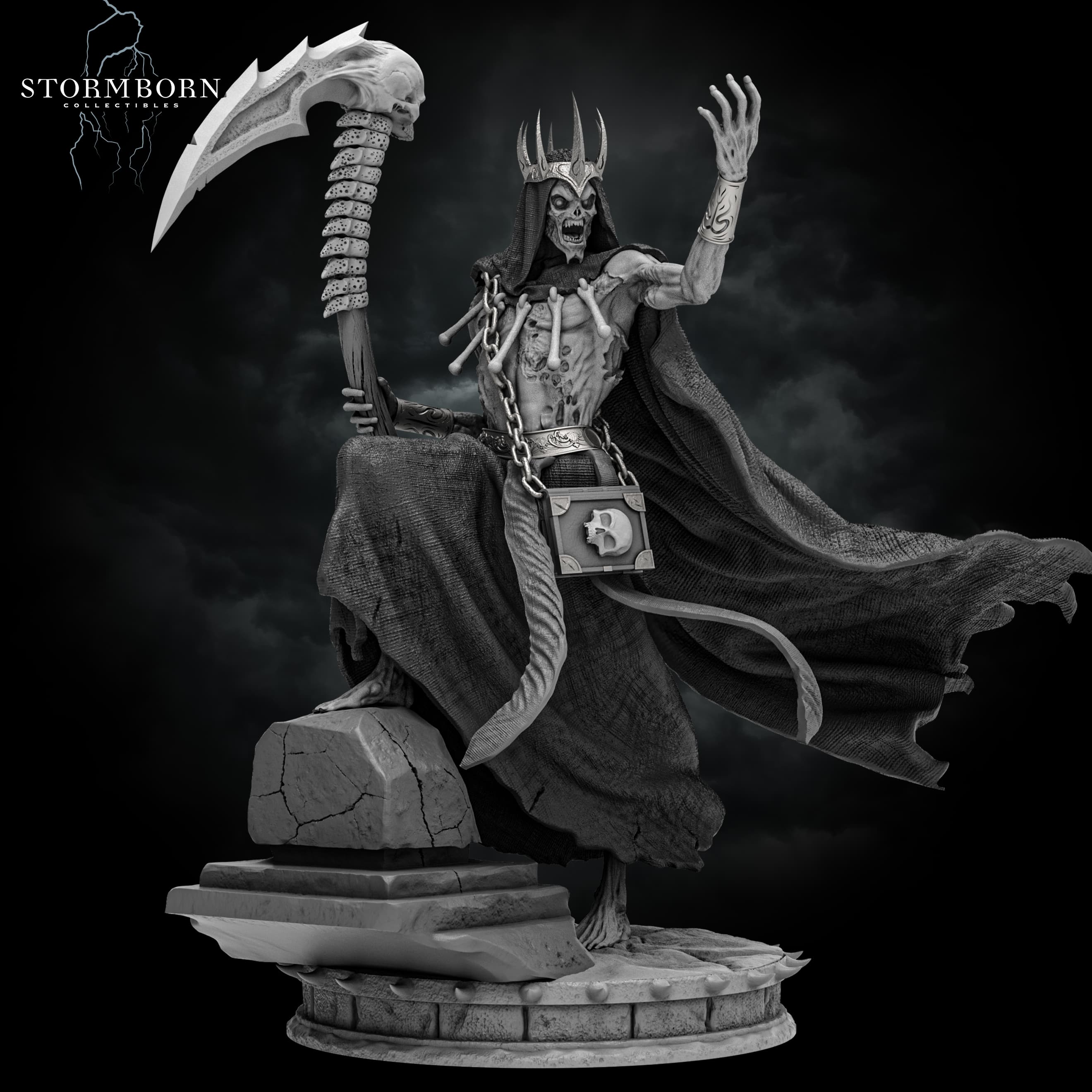 (75mm) Gothric, The Decayed 3d model