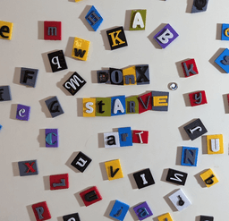 Ransom Note Wall Magnets 3d model
