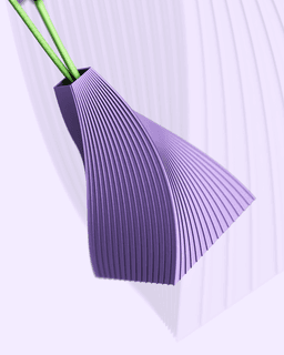 H33WORKS Twister Vase 3d model