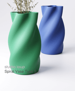 Spiral Vase Type 5 3d model
