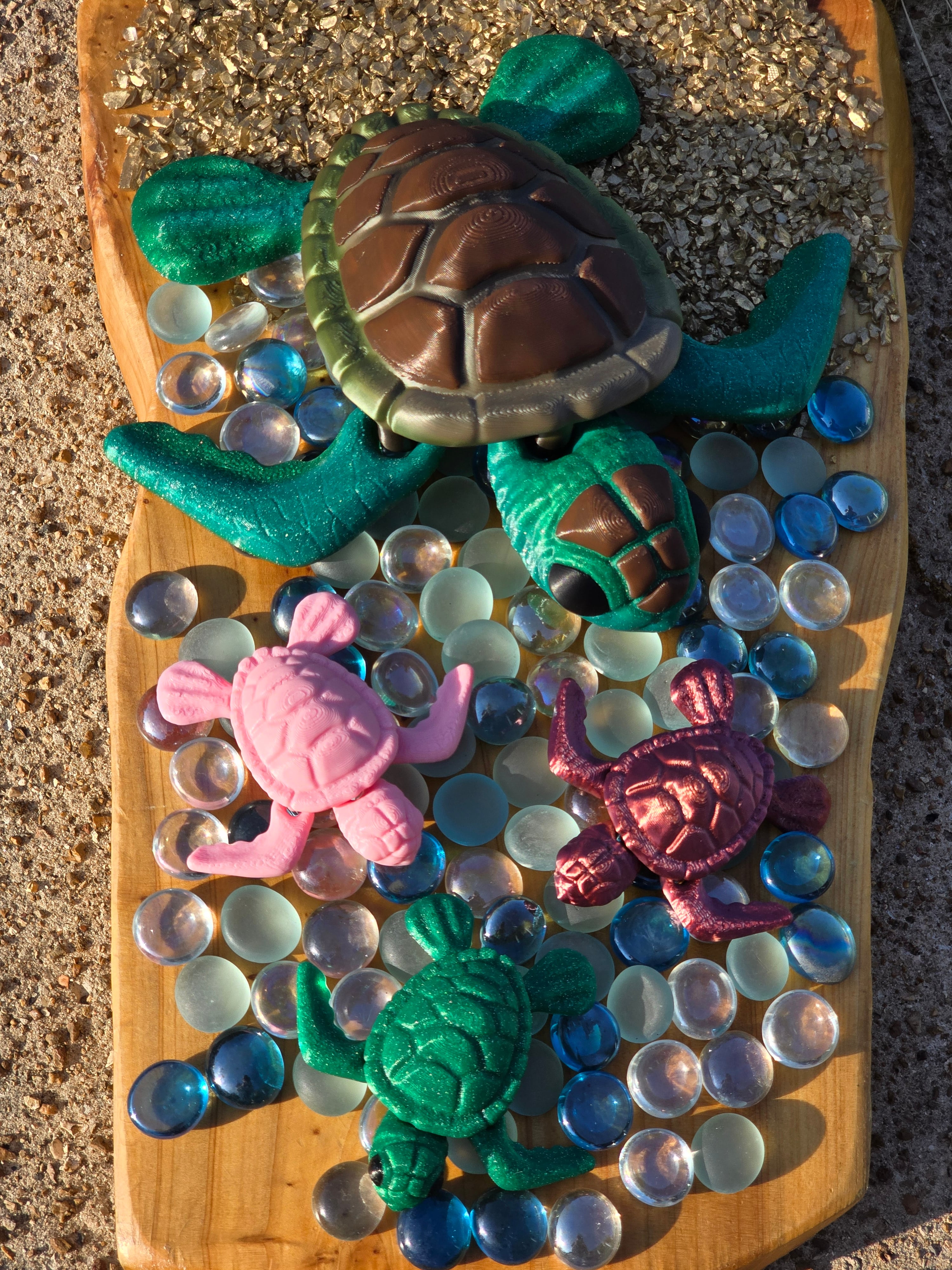 Flexi Baby Sea Turtle 3d model
