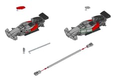 Lego F1 car 3d model