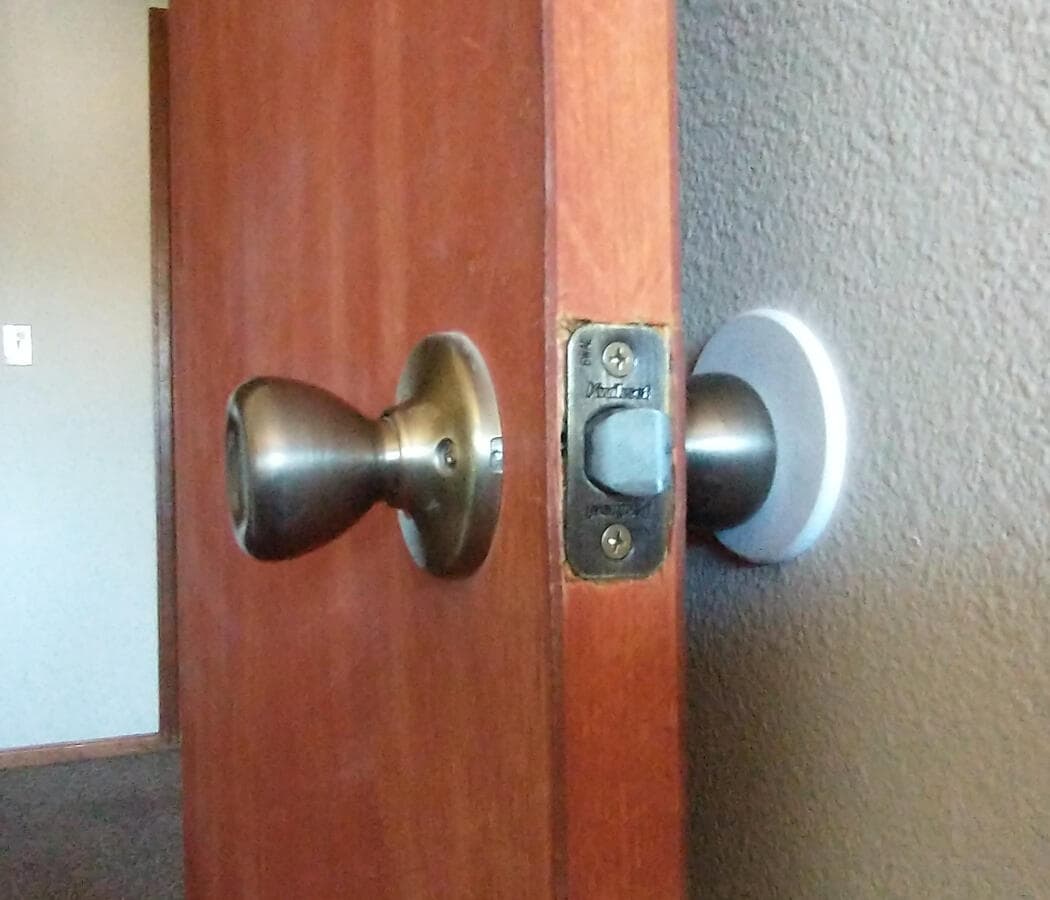 Door handle wall bumper 3d model