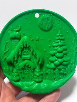 Christmas tree ornament 3d model