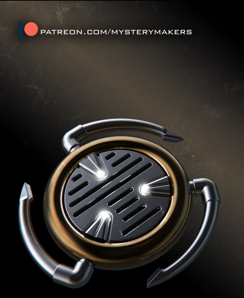 Jedi image caster 3d model