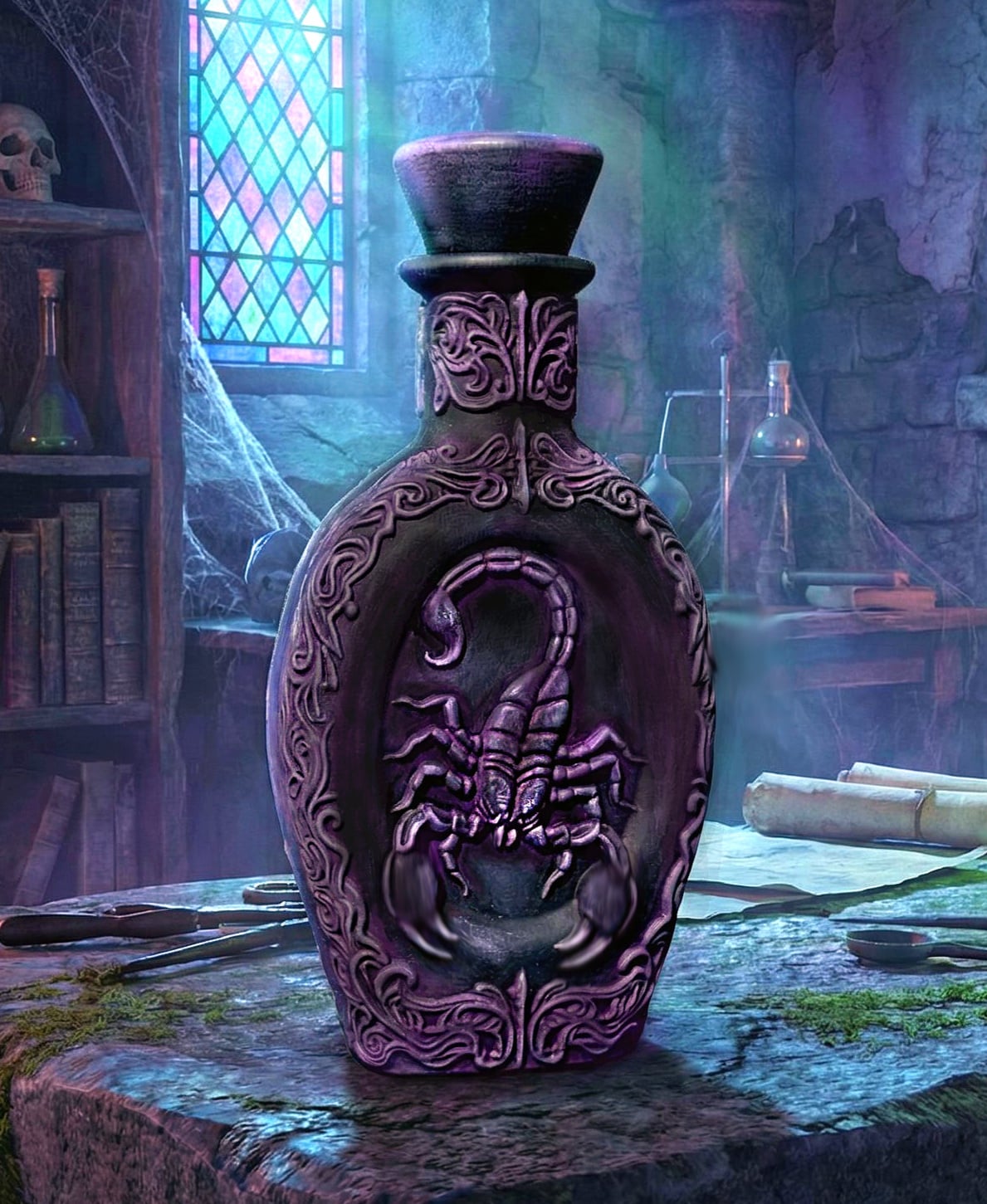 Scorpion Potion Bottle 3d model