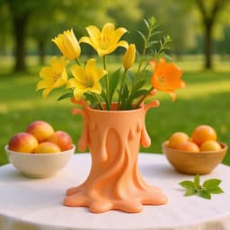 Paint Splash Vase β Studio Bloom 3d model