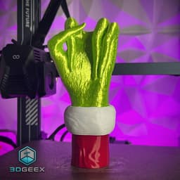 The Grinch Middle Finger 3d model
