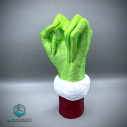 The Grinch Middle Finger 3d model