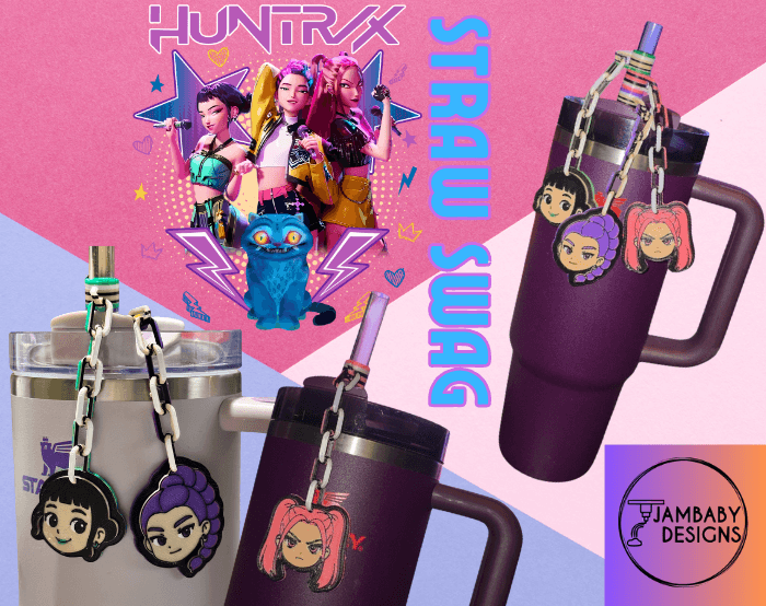 Huntrix Straw Swag 3d model