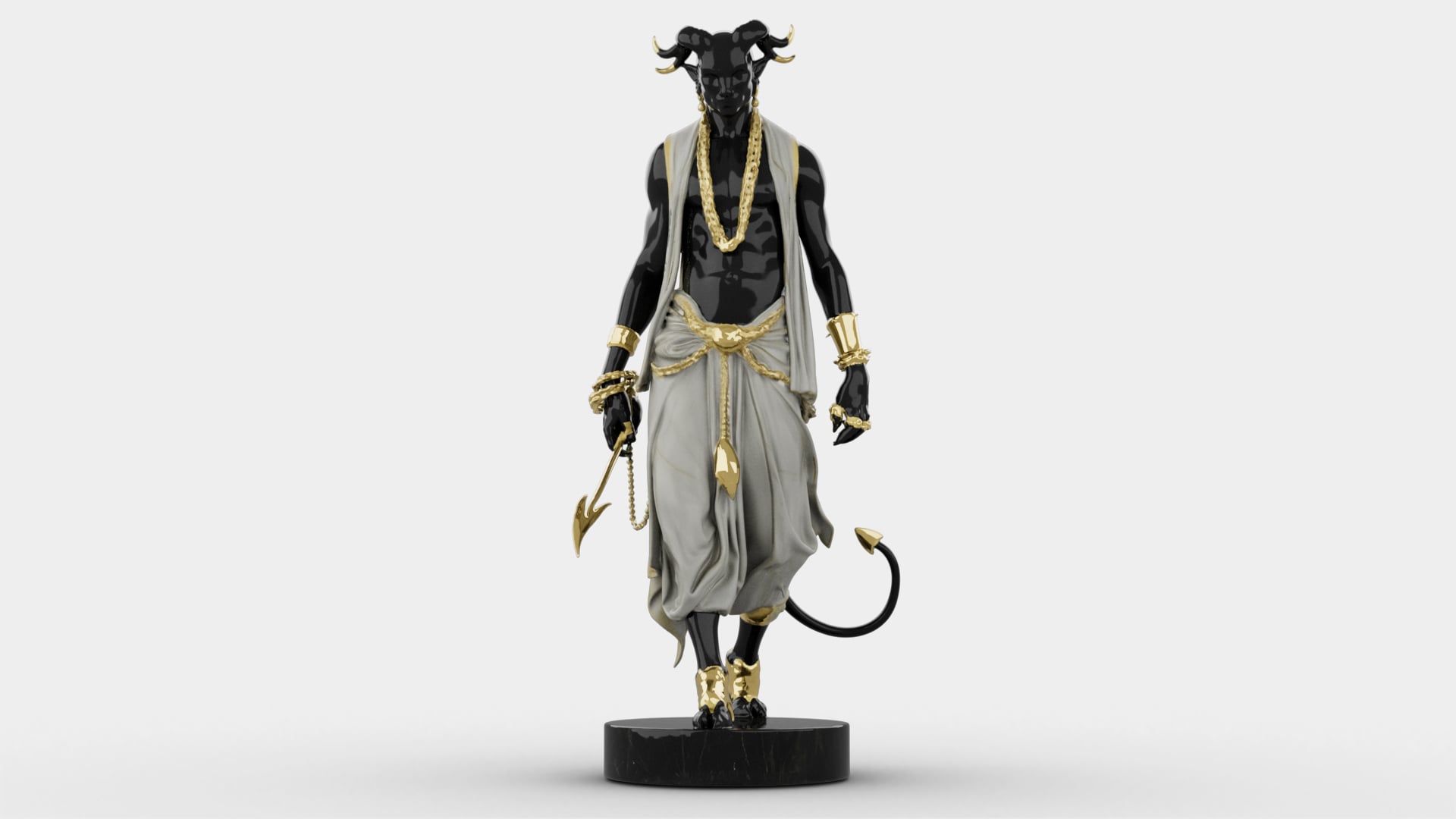 Emperor of Shadows Sculpture 3d model