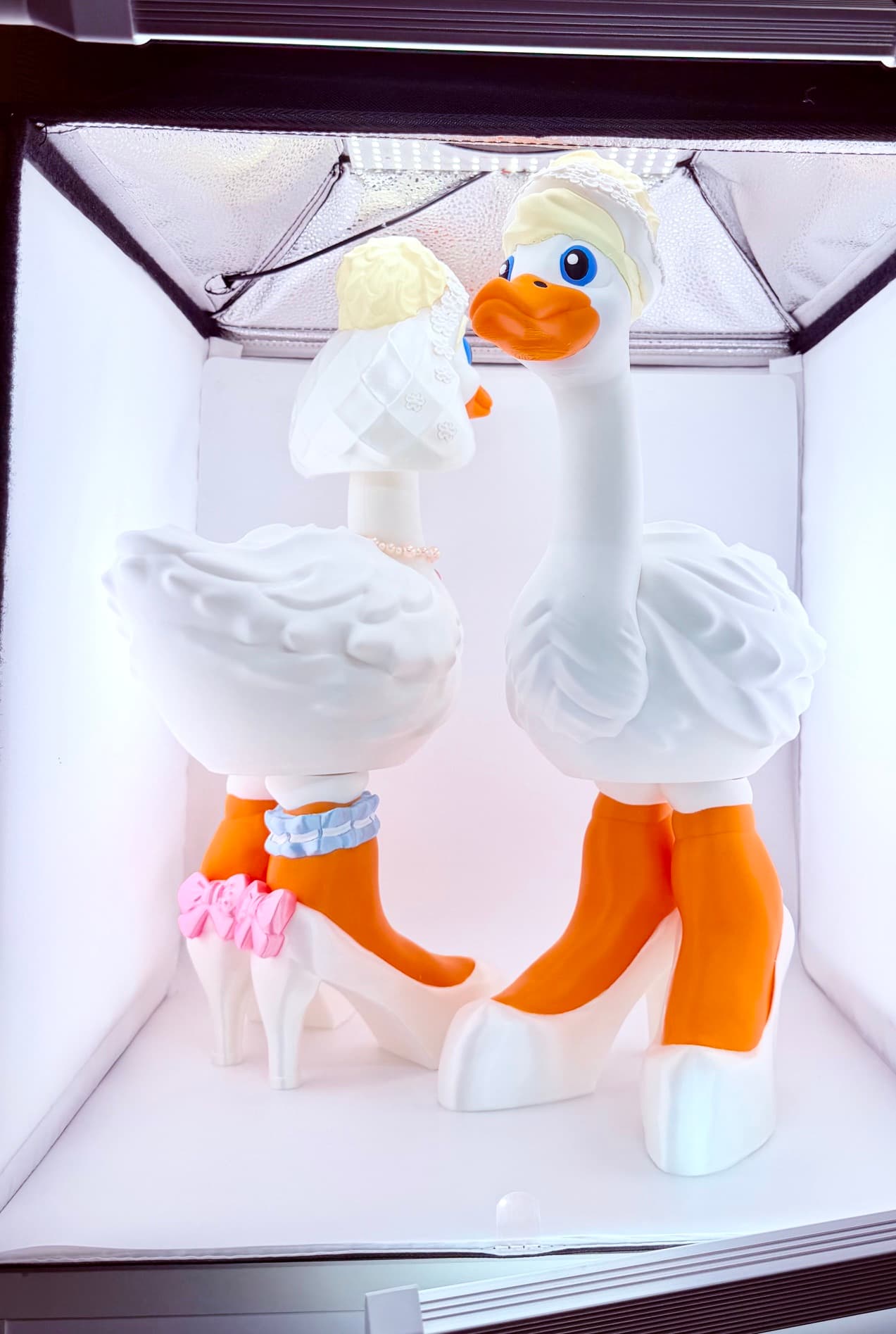 Bride Goose Gear for Porch Goose 3d model