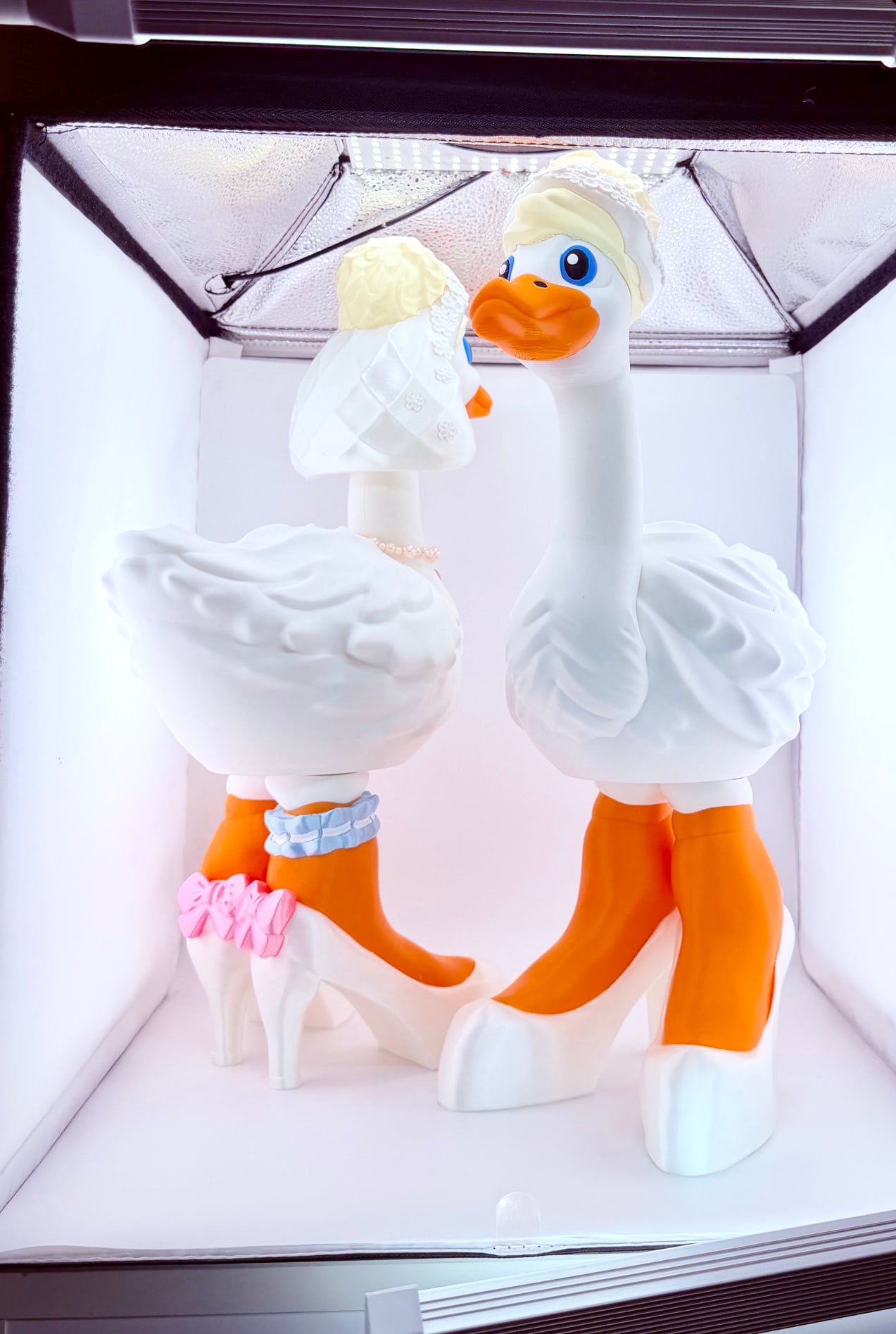 Bride Goose Gear for Porch Goose 3d model