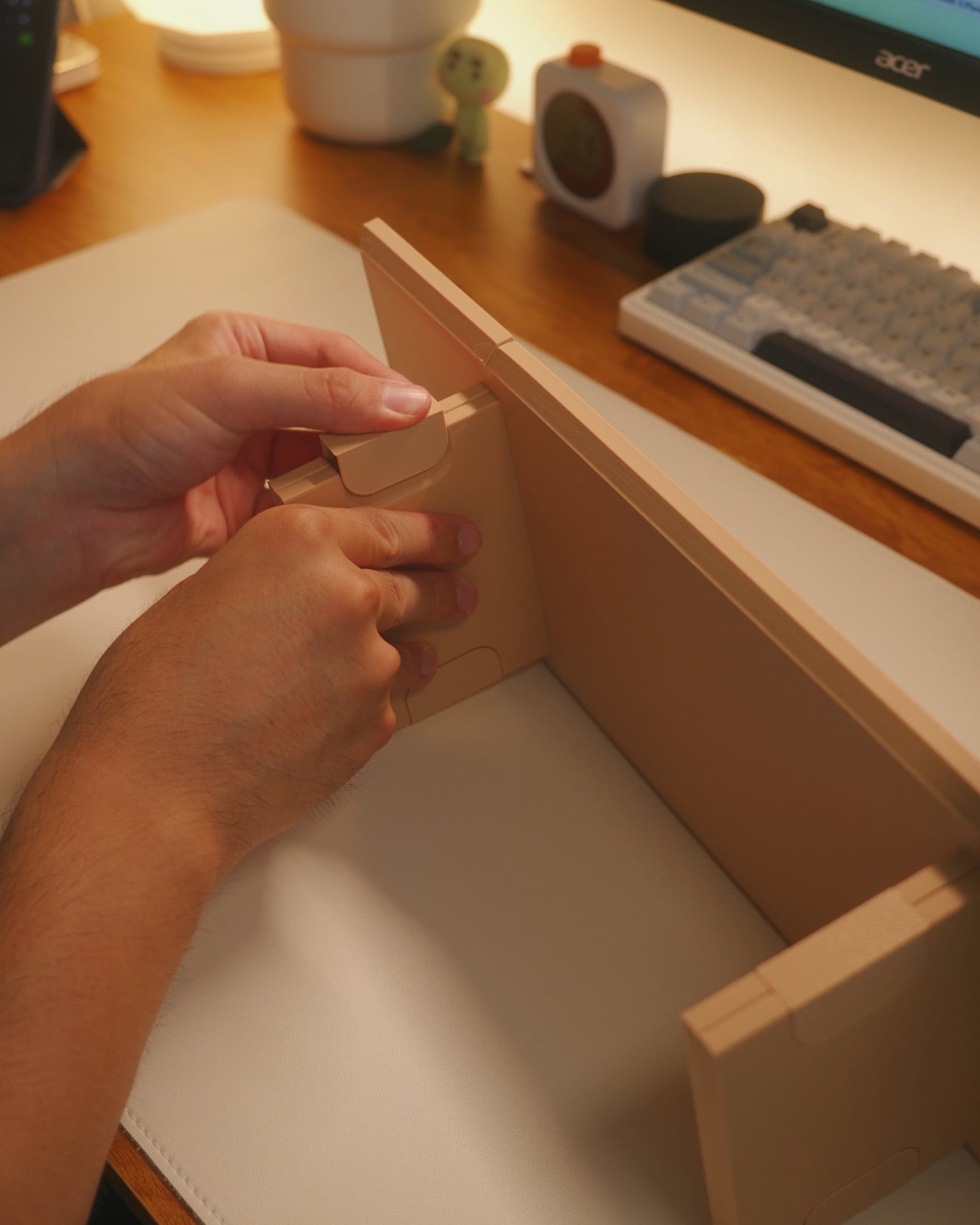 Modular Monitor Shelf 3d model