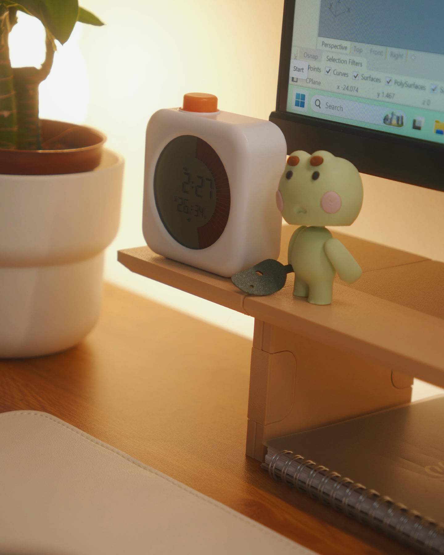 Modular Monitor Shelf 3d model