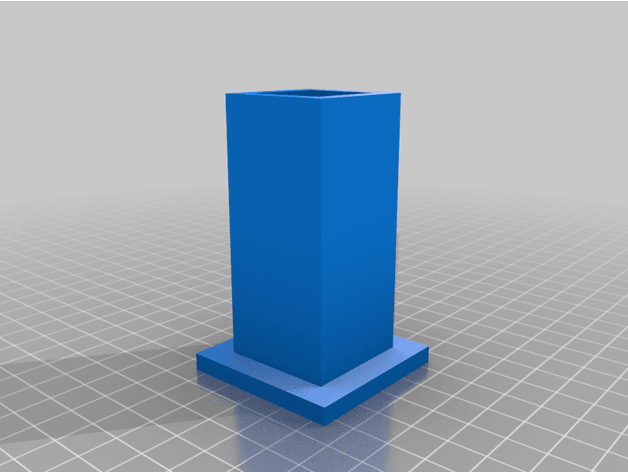 Stable Table Leg Extender 3d model