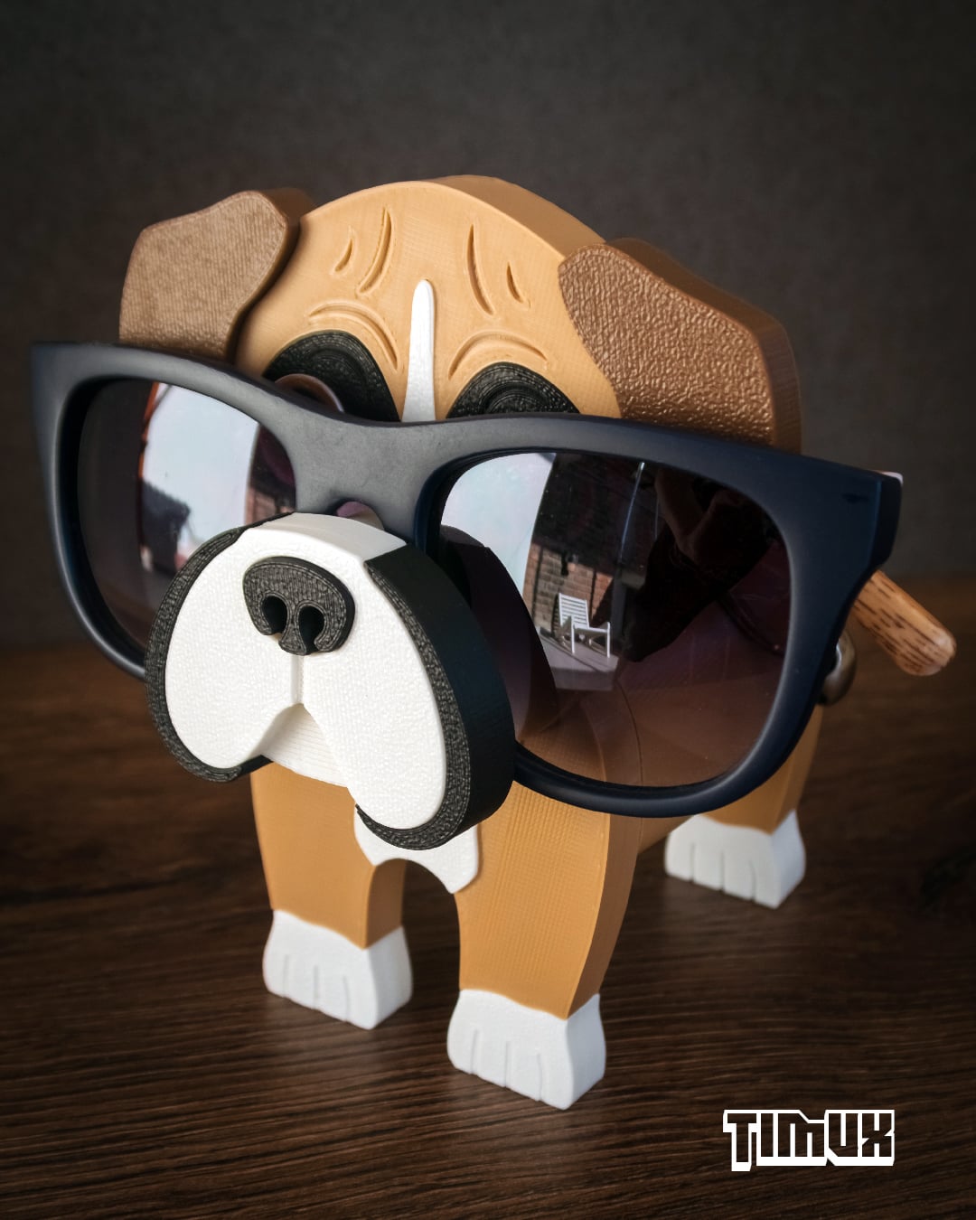 BOXER GLASSES HOLDER 3d model