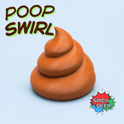 Poop Swirl 3d model