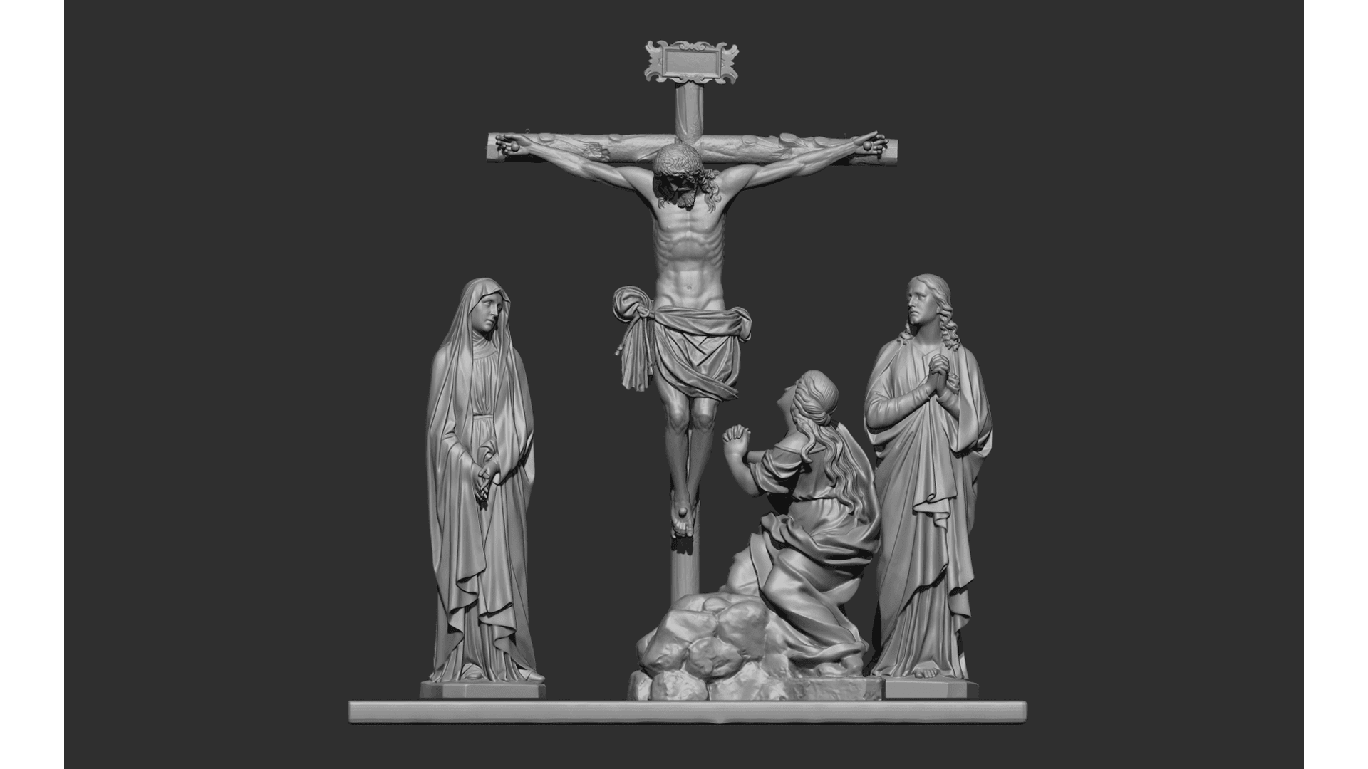 Jesus 3D Scanning STL Printable 3d model