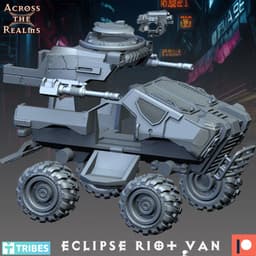 Riot Eclipse Van 3d model