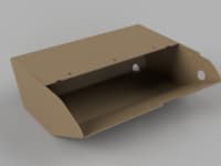 57 Chevy Glove box 3d model