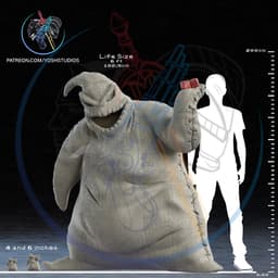 Life Size Scary Bug Sack 3D Printer STL File 3d model