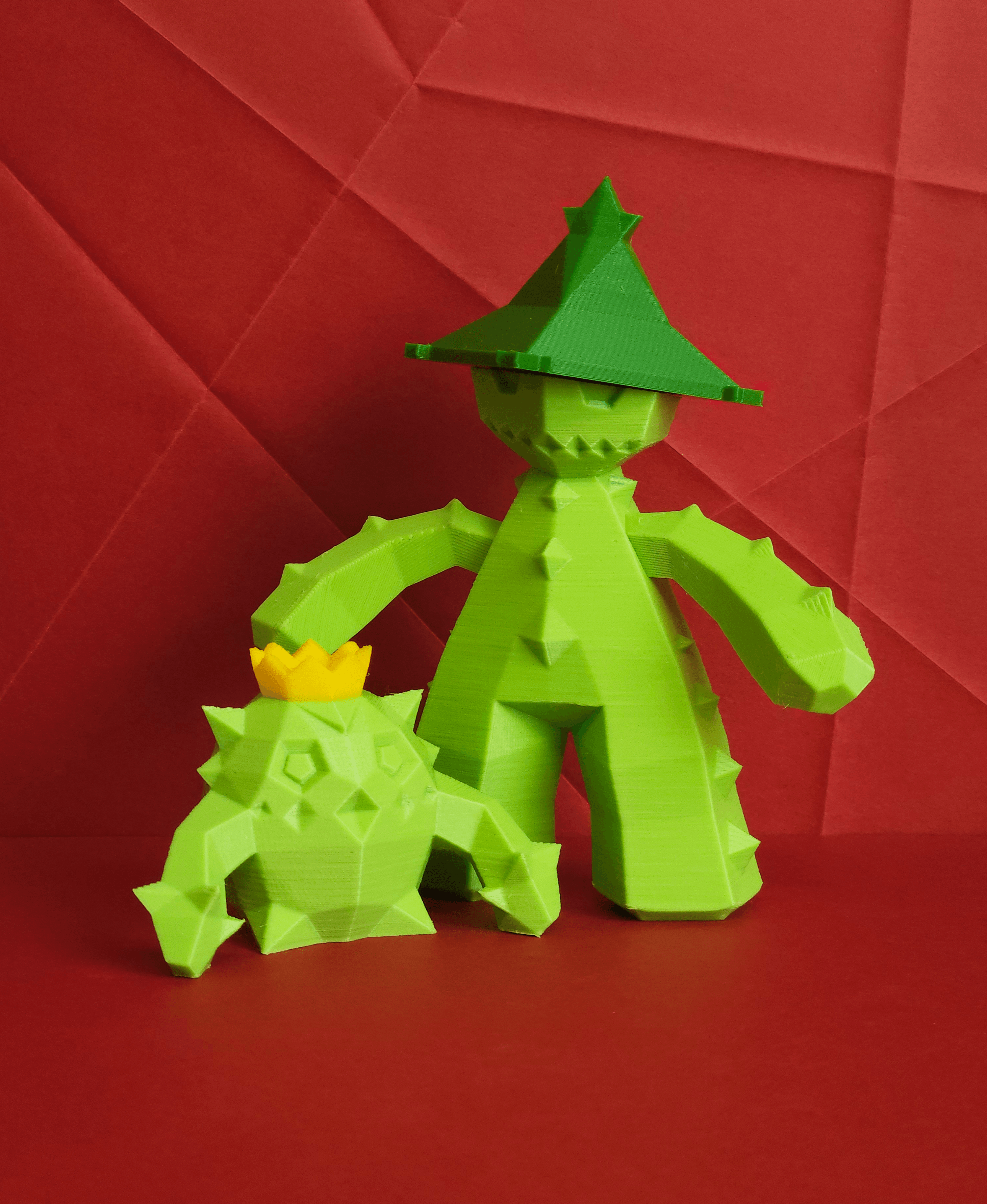 Cacturne Low Poly Pokemon 3d model