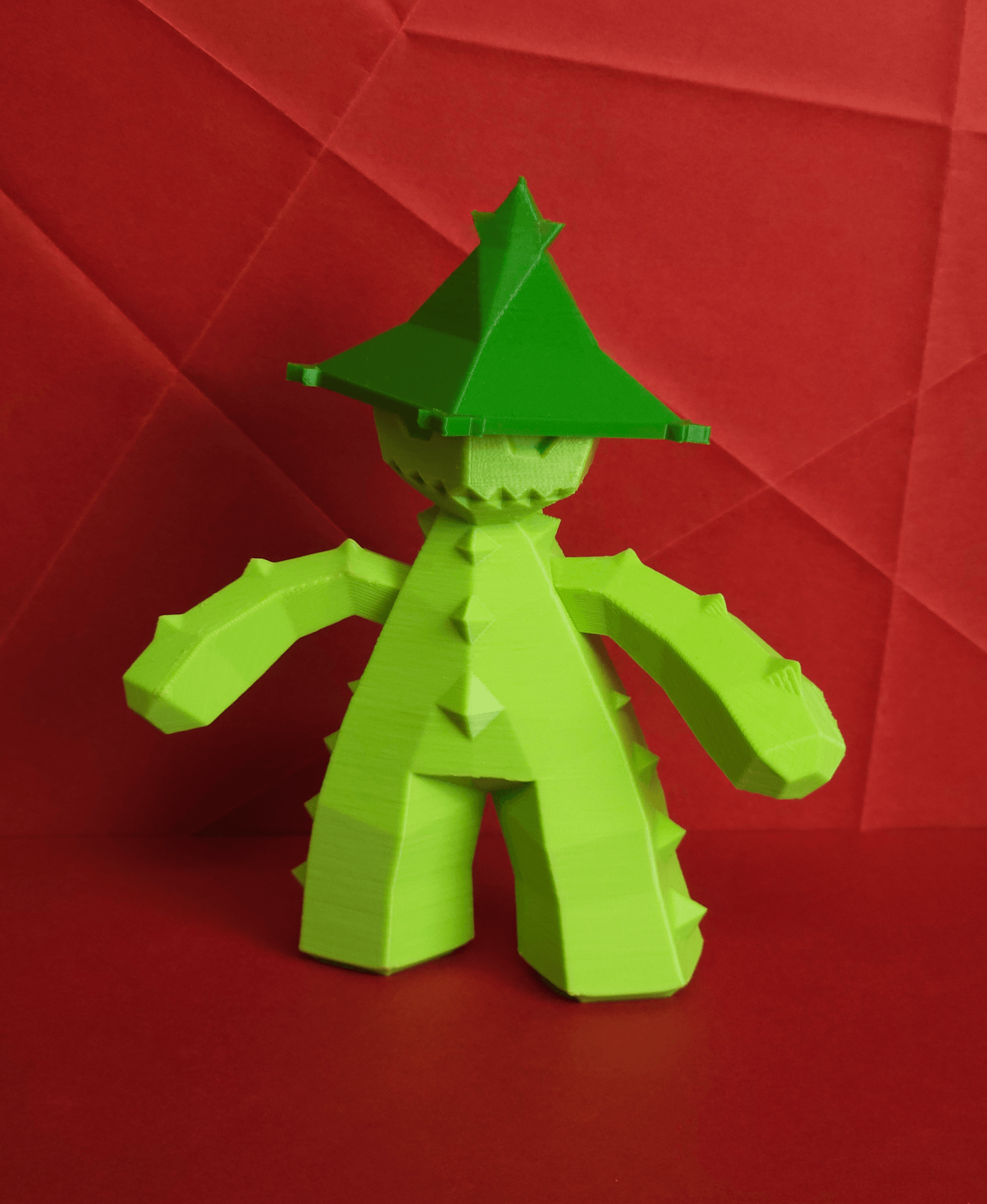 Cacturne Low Poly Pokemon 3d model