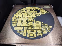 Pac Man wall art 3d model