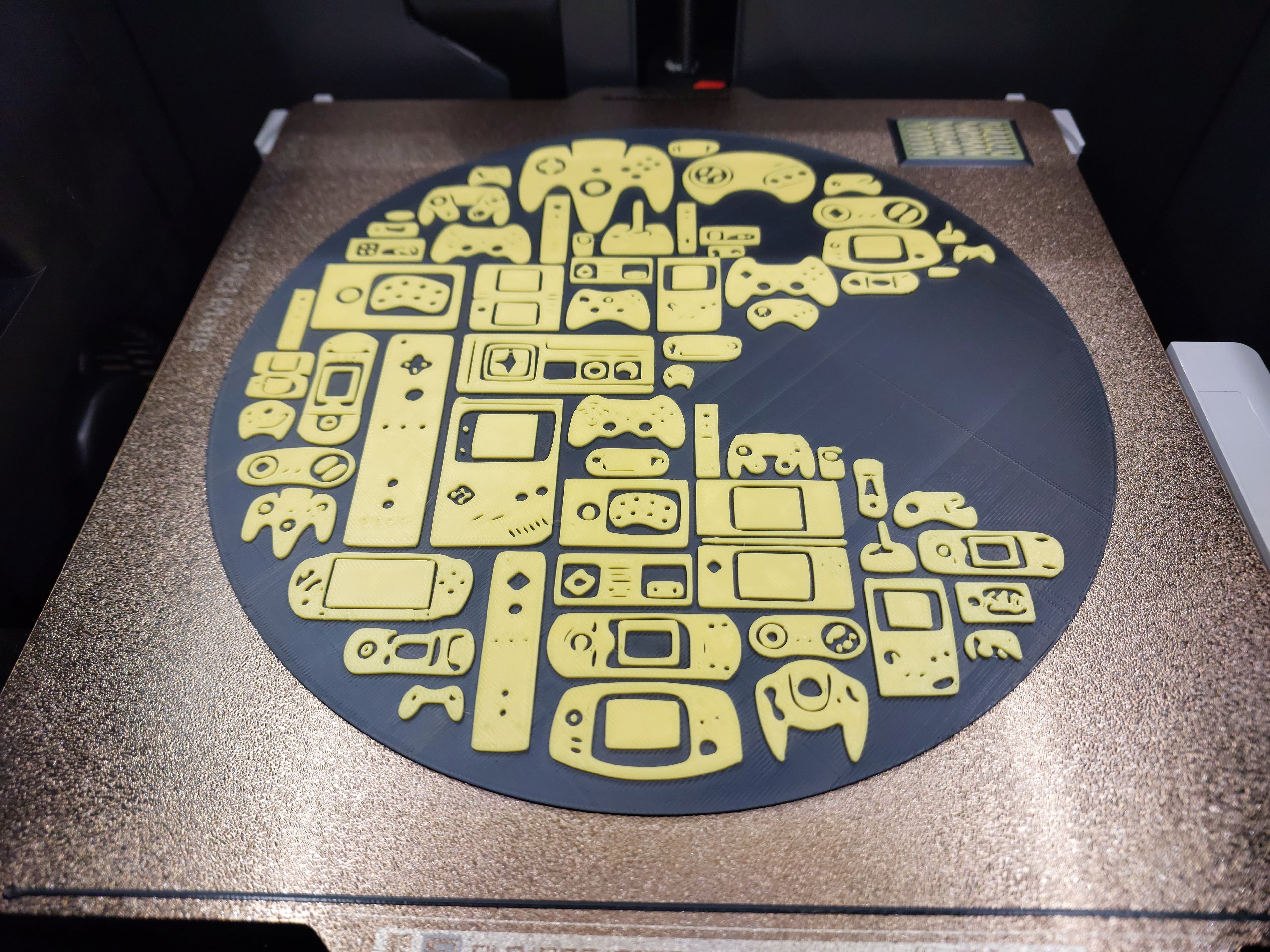 Pac Man wall art 3d model