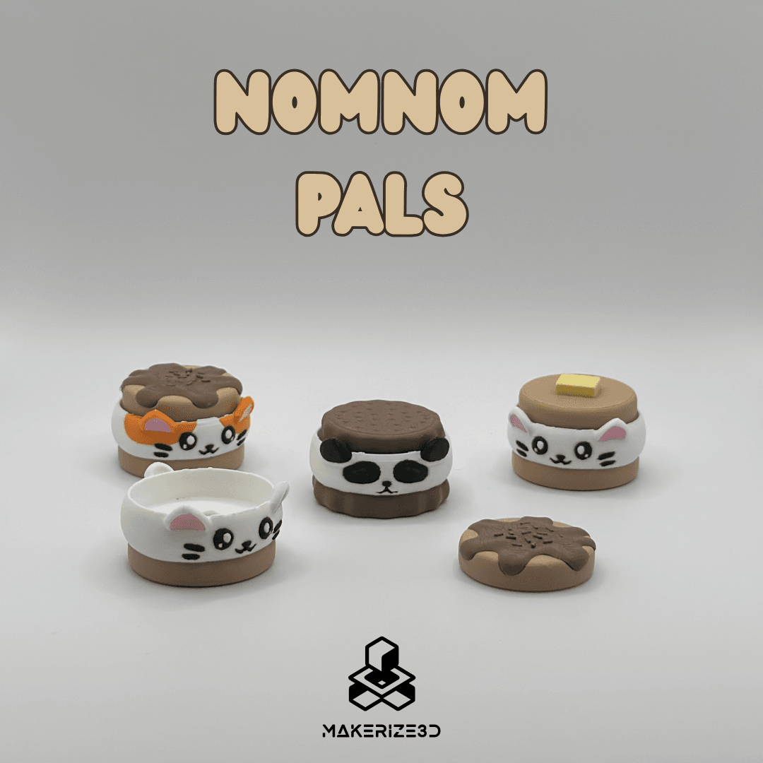 NomNom Pals (Clickers) 3d model