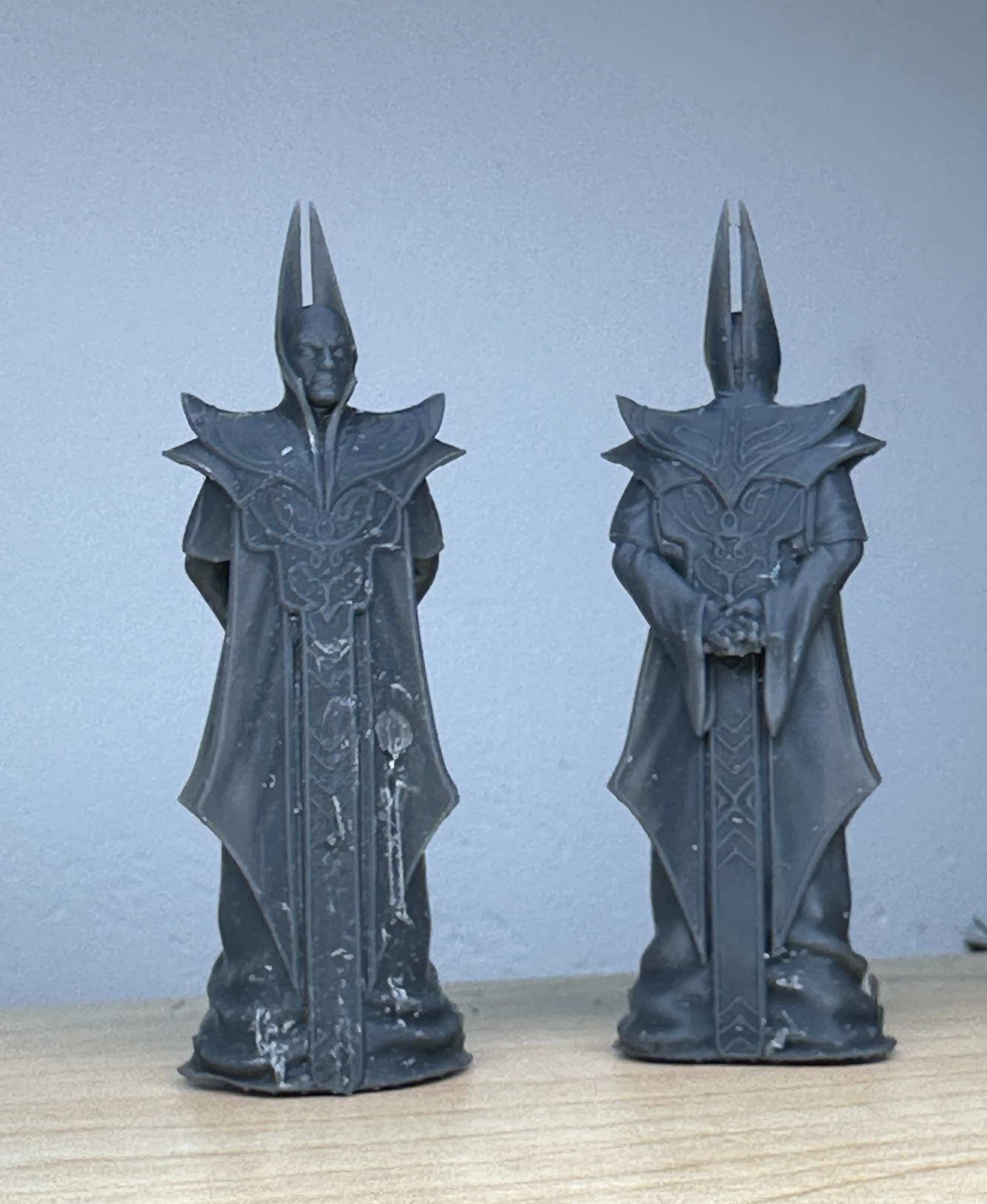 Red Wizard - 54cm. Not cleaned up. Anycubic Photon Mono 6Ks - 3d model