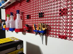 Multiboard Dual Scissor Holder 3d model