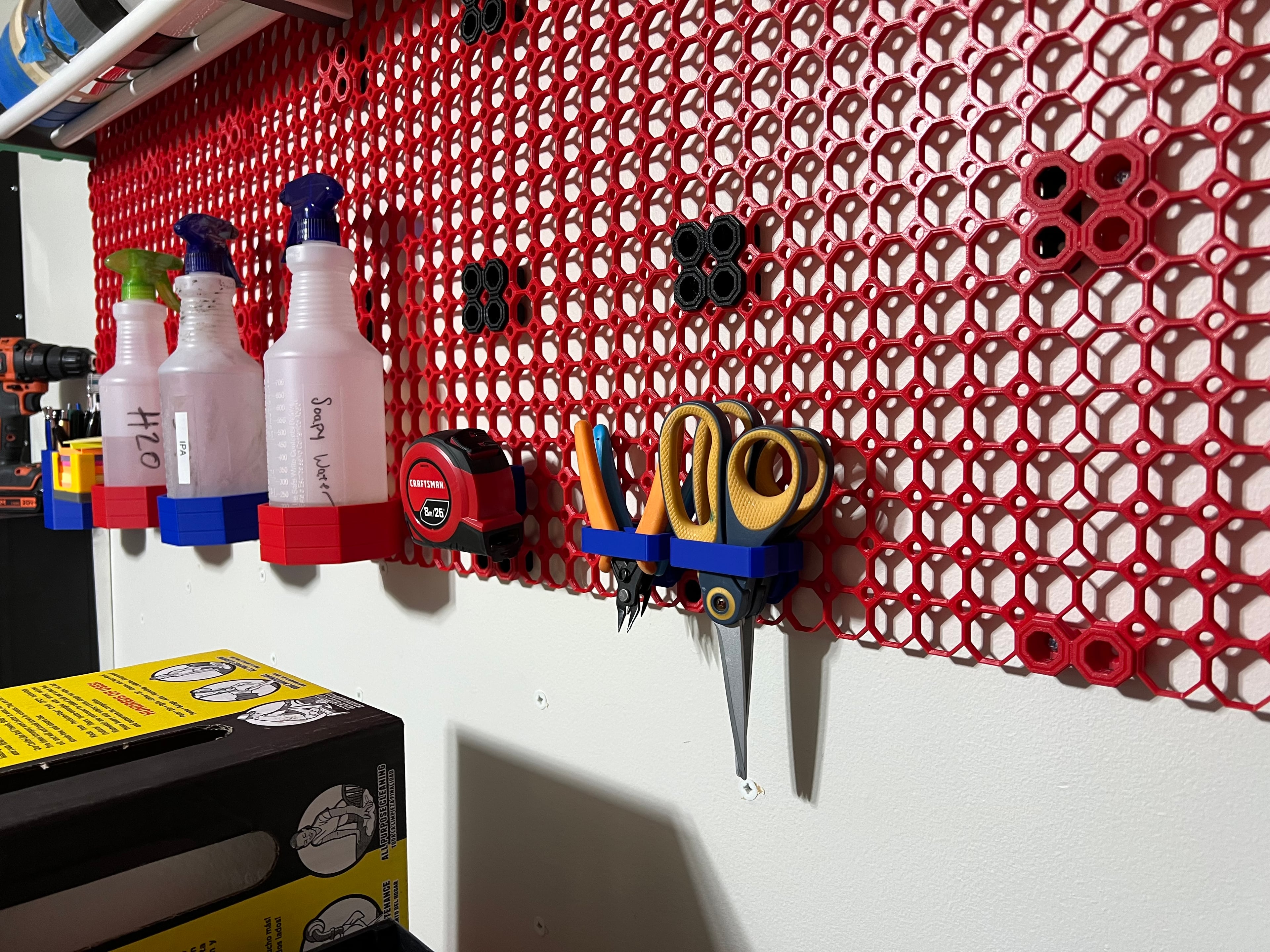 Multiboard Dual Scissor Holder 3d model