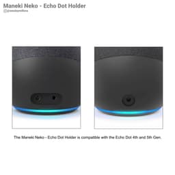 Maneki Neko - Echo Dot Holder 3d model