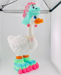 TRex Outfit Goose Gear for Porch Goose 3d model