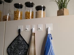 Hooks for Adhesive Wall Mounting 3d model